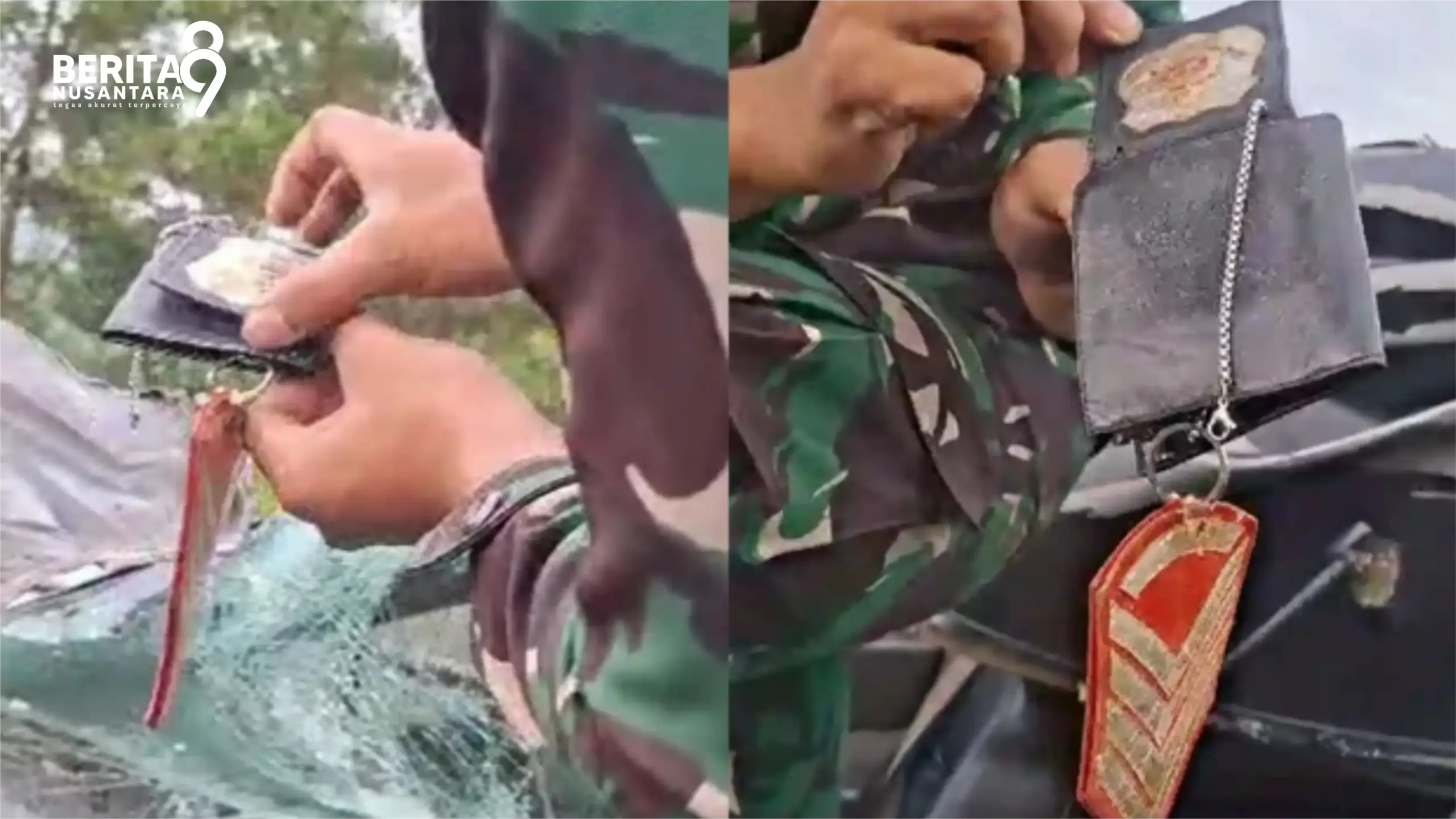 Lencana Polri dalam Mobil Ekstasi di Lampung