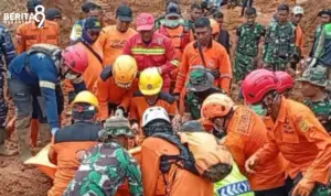 Pencarian Korban Longsor Cilacap Dihentikan Pencarian Korban Longsor Cilacap Dihentikan