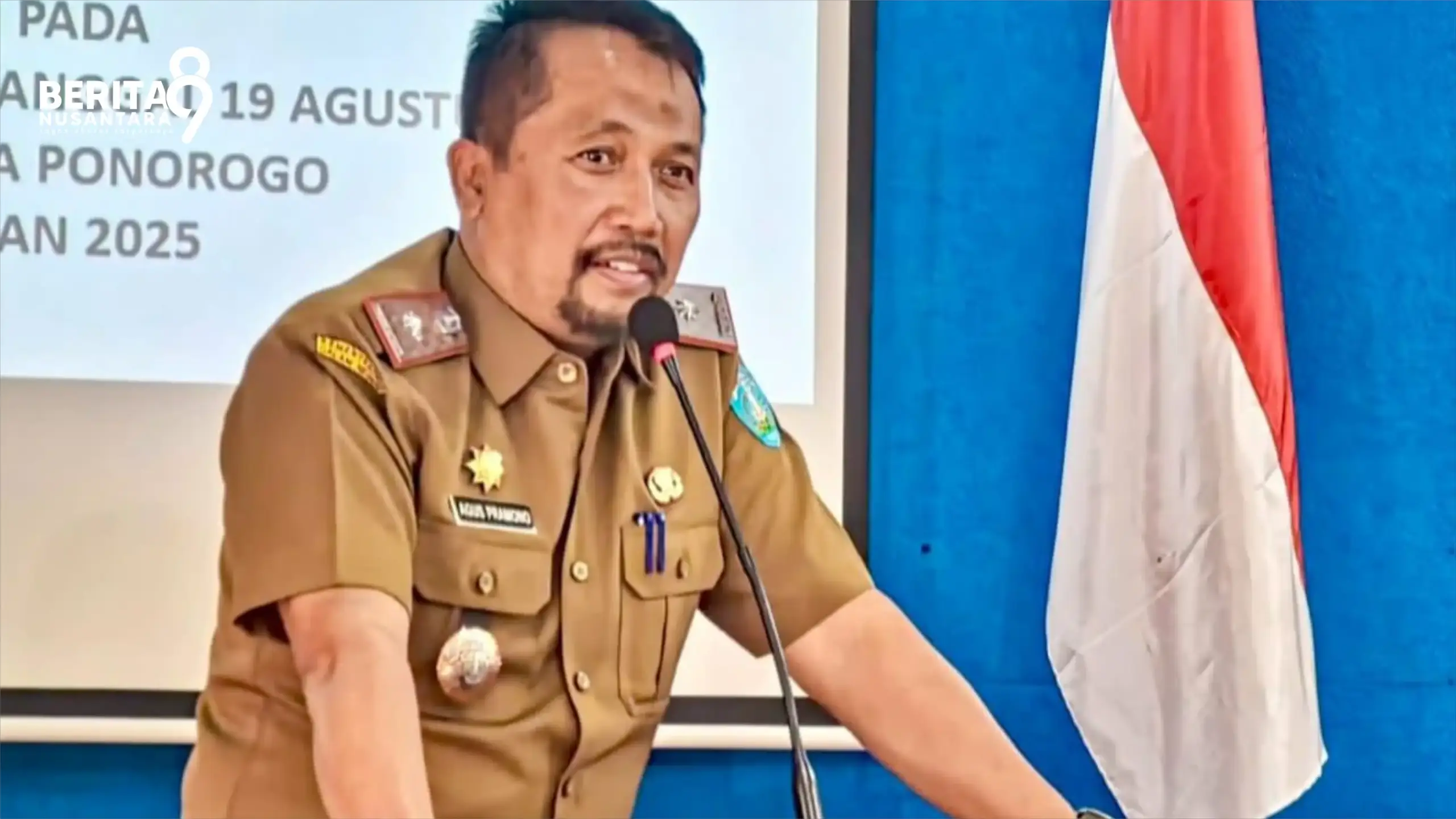 Sekda Ponorogo Agus Pramono