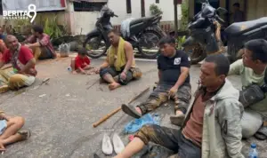 Wali Kota Sibolga berbaju Hitam