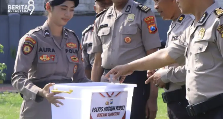 Polres Madiun Galang Donasi Peduli Sumatera Polres Madiun Galang Donasi Peduli Sumatera