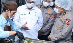 BPOM Kunjungi SPPG Polri BPOM Kunjungi SPPG Polri