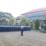 Wakapolres Madiun Saat memberikan Pengarahan