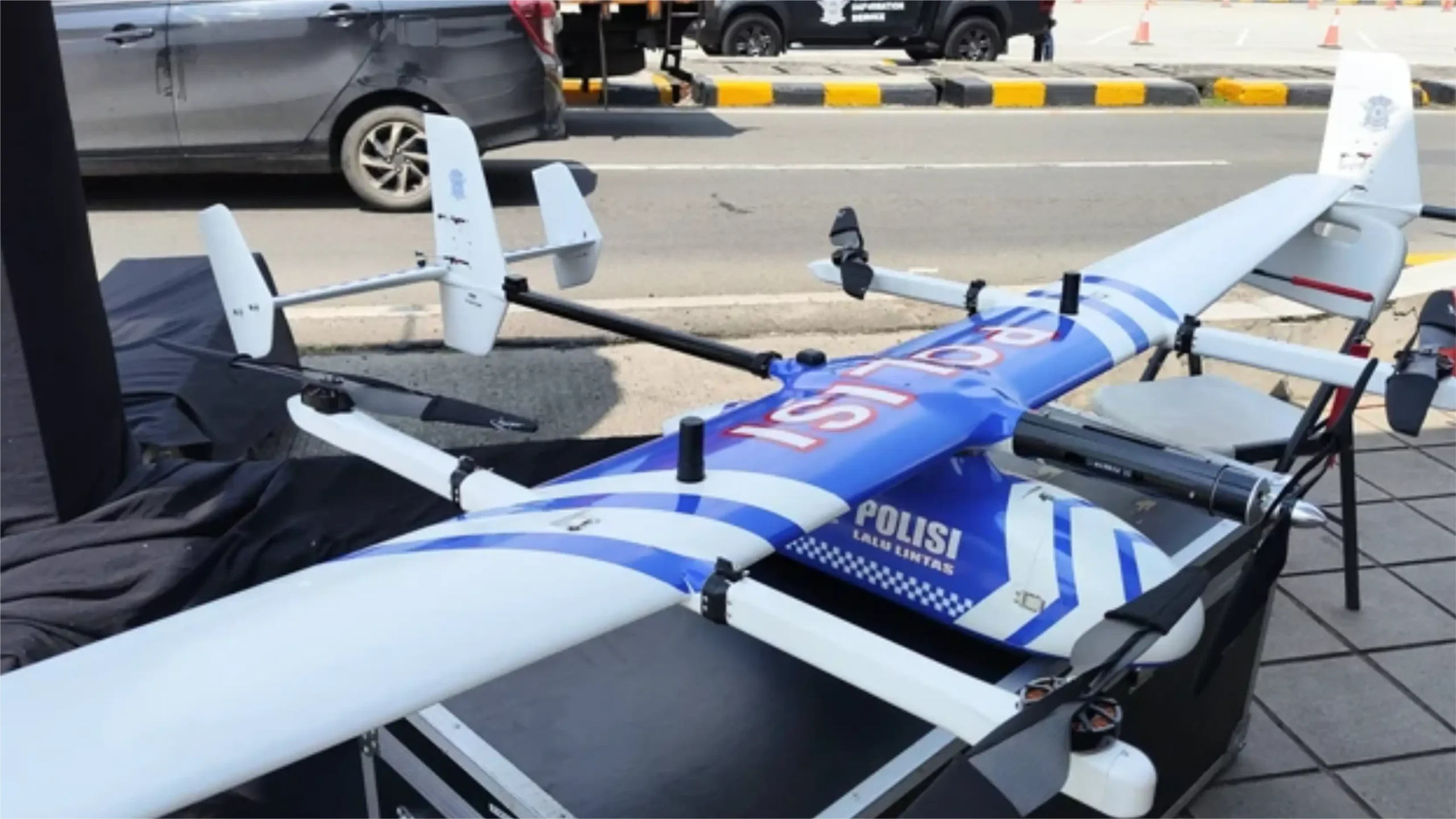 ETLE Drone Korlantas Polri