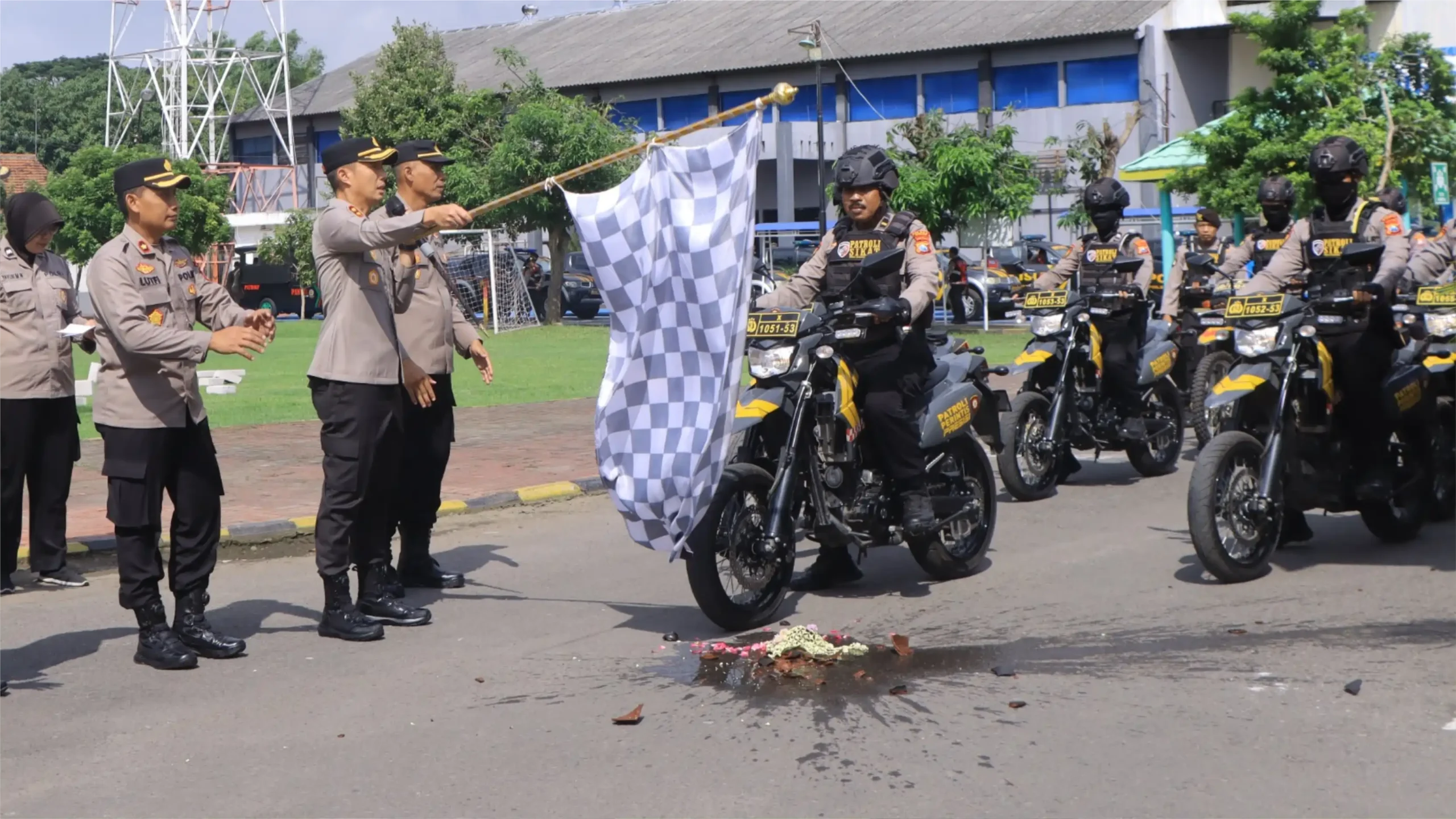Kapolres Madiun Luncurkan Patroli SIKAT Presisi