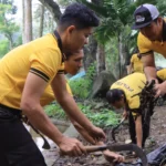 Kerja Bakti Polres Madiun di Wisata Wahana Agape Kerja Bakti Polres Madiun di Wisata Wahana Agape