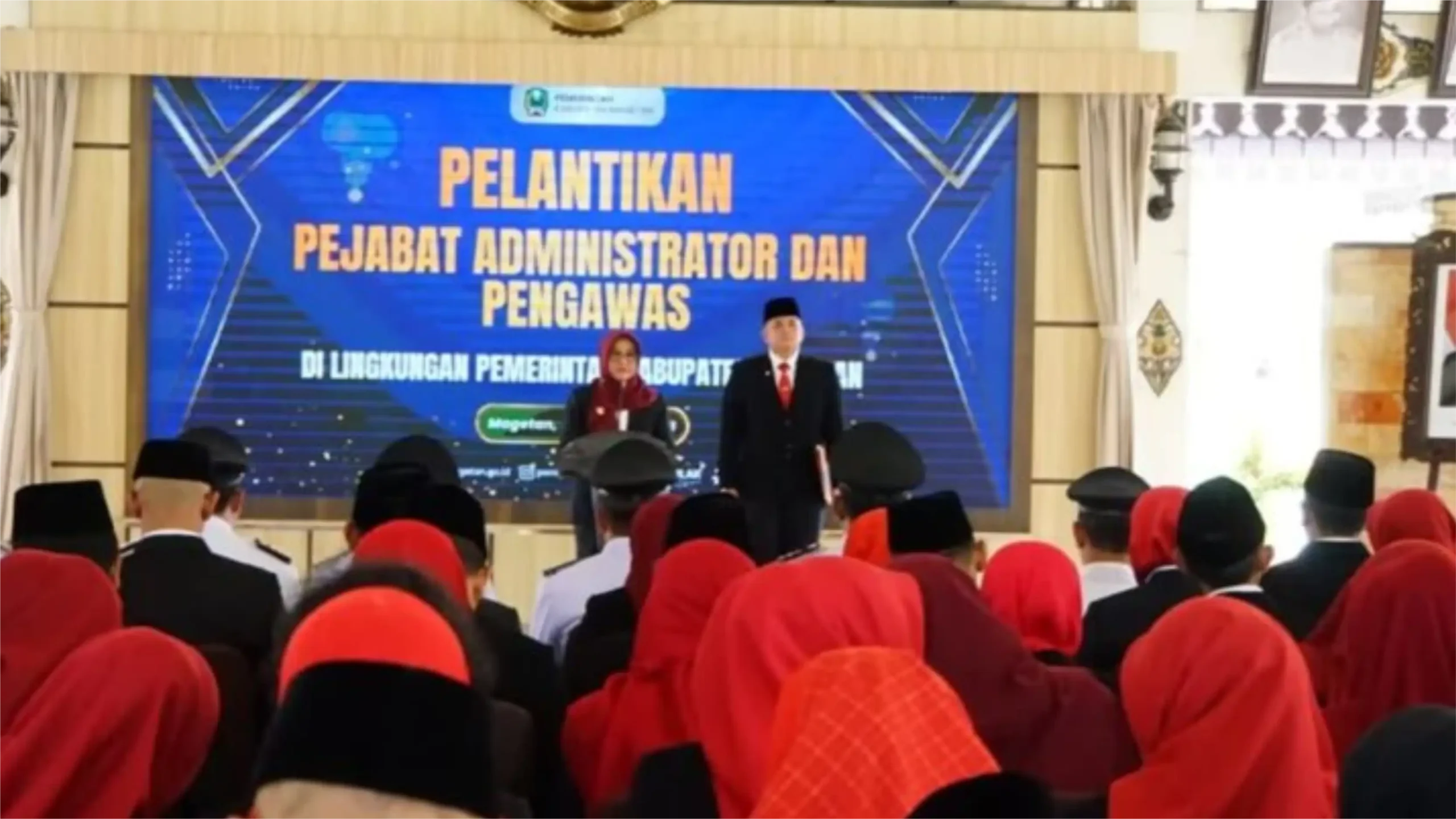 Pelantikan 185 Pejabat Pemkab Magetan oleh Bupati Magetan