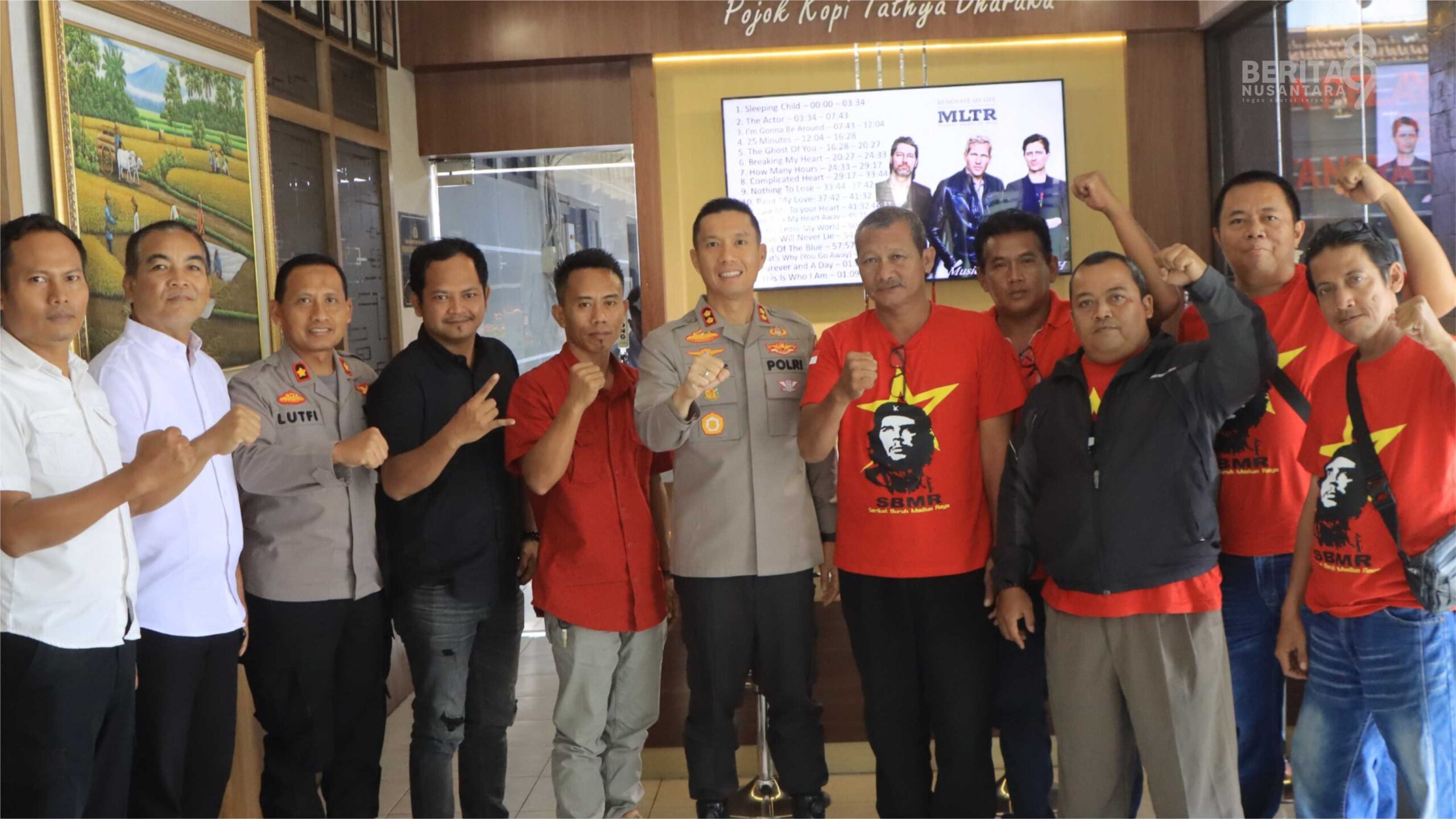Dialog Polres Madiun Jelang May Day