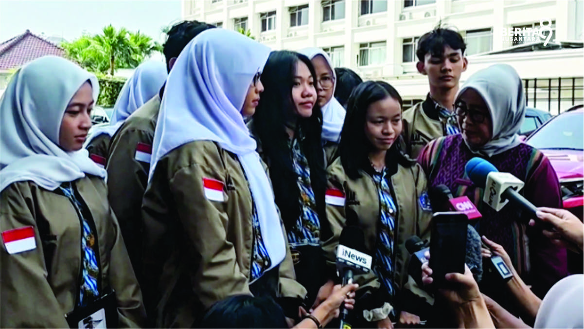 Para Siswa SMAN 1 Pontianak usai Bertemu Wapres Gibran di Jakarta