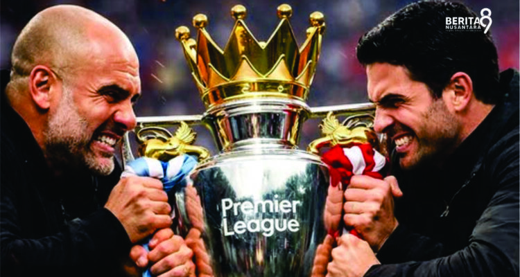 Perebutan Juara Premiere league antara Arsenal dan City