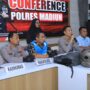 Press Release Polres Madiun pengungkapan Pencurian Aset Milik PLN