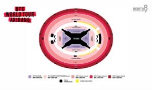 Seat Map Konser BTS jakarta