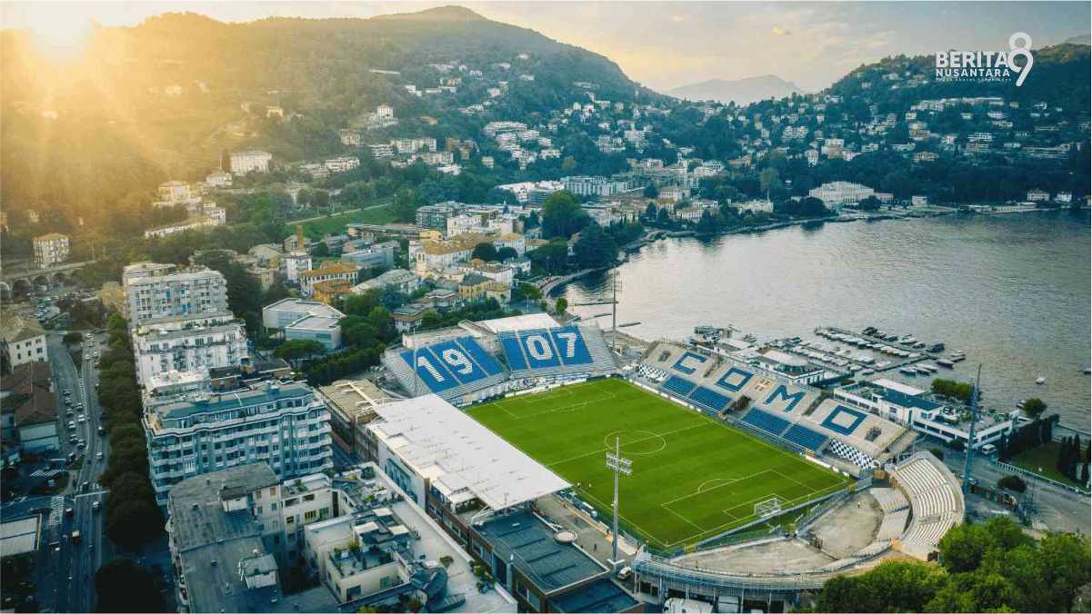 Stadion Como di tepi Danau nan Indah