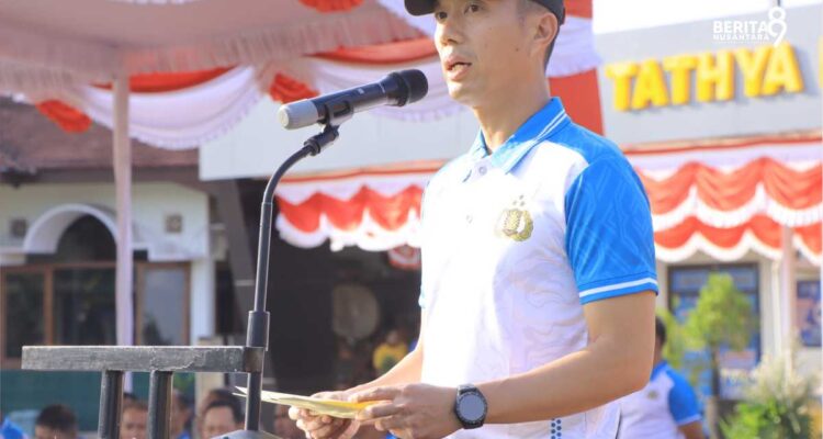 Kapolres Madiun buka Turnamen Olahraga Hari Bhayangkara ke 80