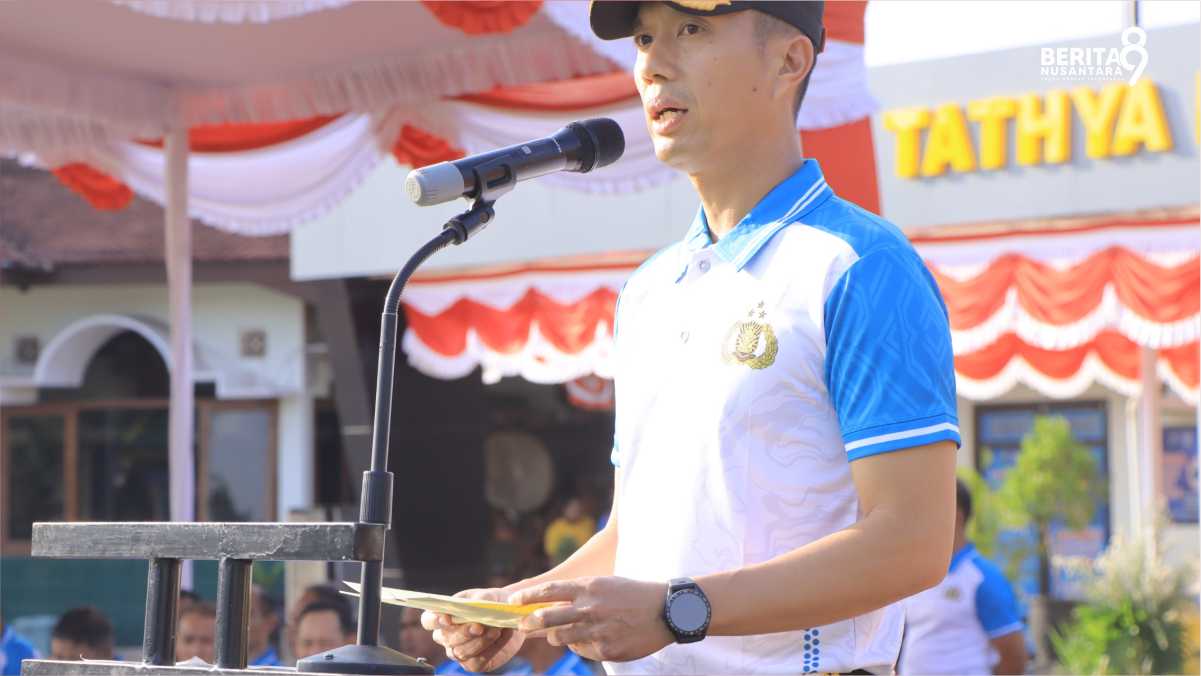 Kapolres Madiun buka Turnamen Olahraga Hari Bhayangkara ke 80