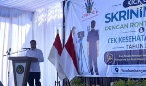 Menteri Agus Andrianto dalam sambutan di Lapas Nusakambangan