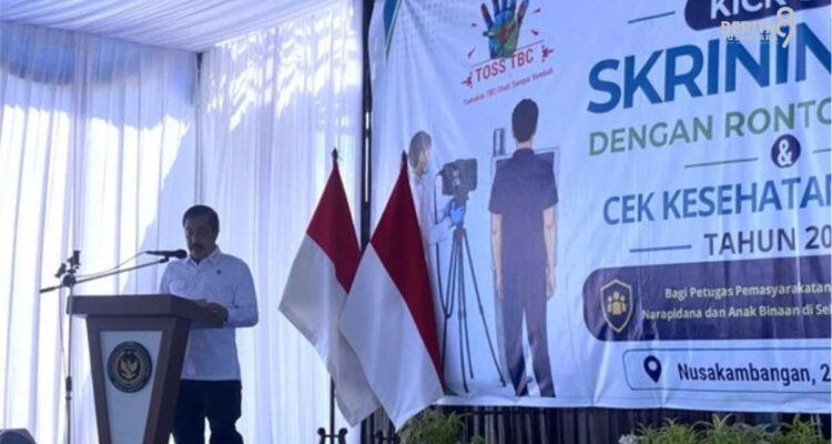 Menteri Agus Andrianto dalam sambutan di Lapas Nusakambangan