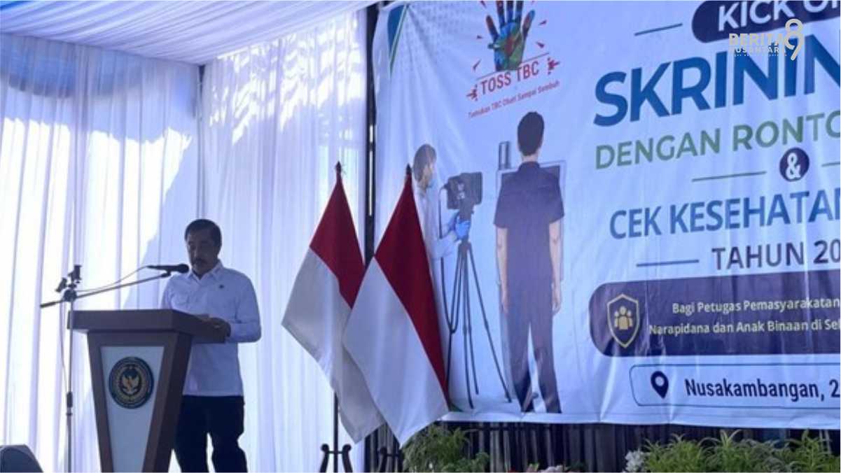 Menteri Agus Andrianto dalam sambutan di Lapas Nusakambangan