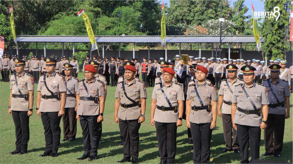 Perwira Yang Mendapatkan Mutasi Pejabat Polres Madiun