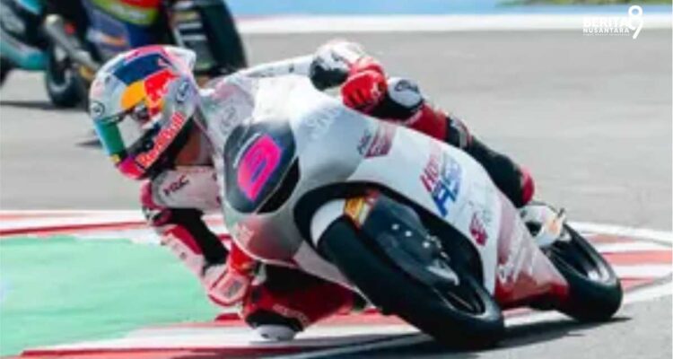 Veda Ega Pratama Start P9 dii Moto3 hungaria
