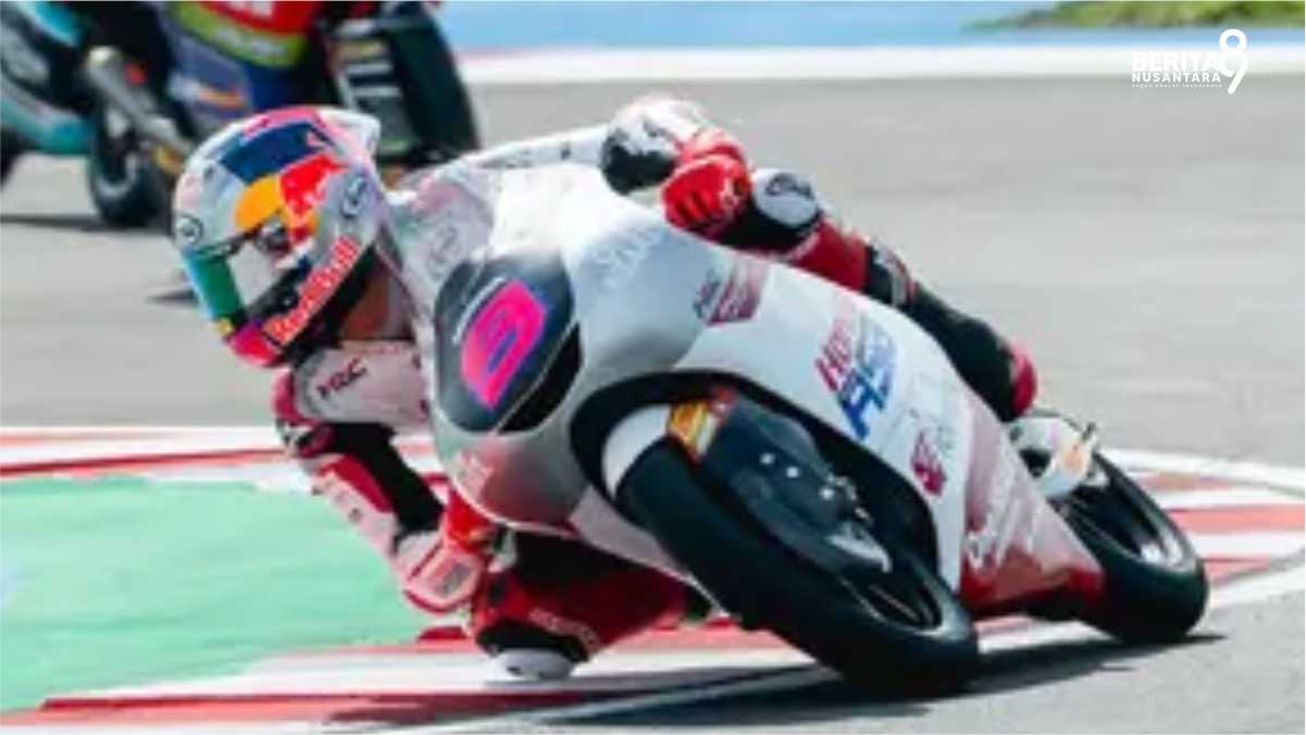 Veda Ega Pratama Start P9 dii Moto3 hungaria