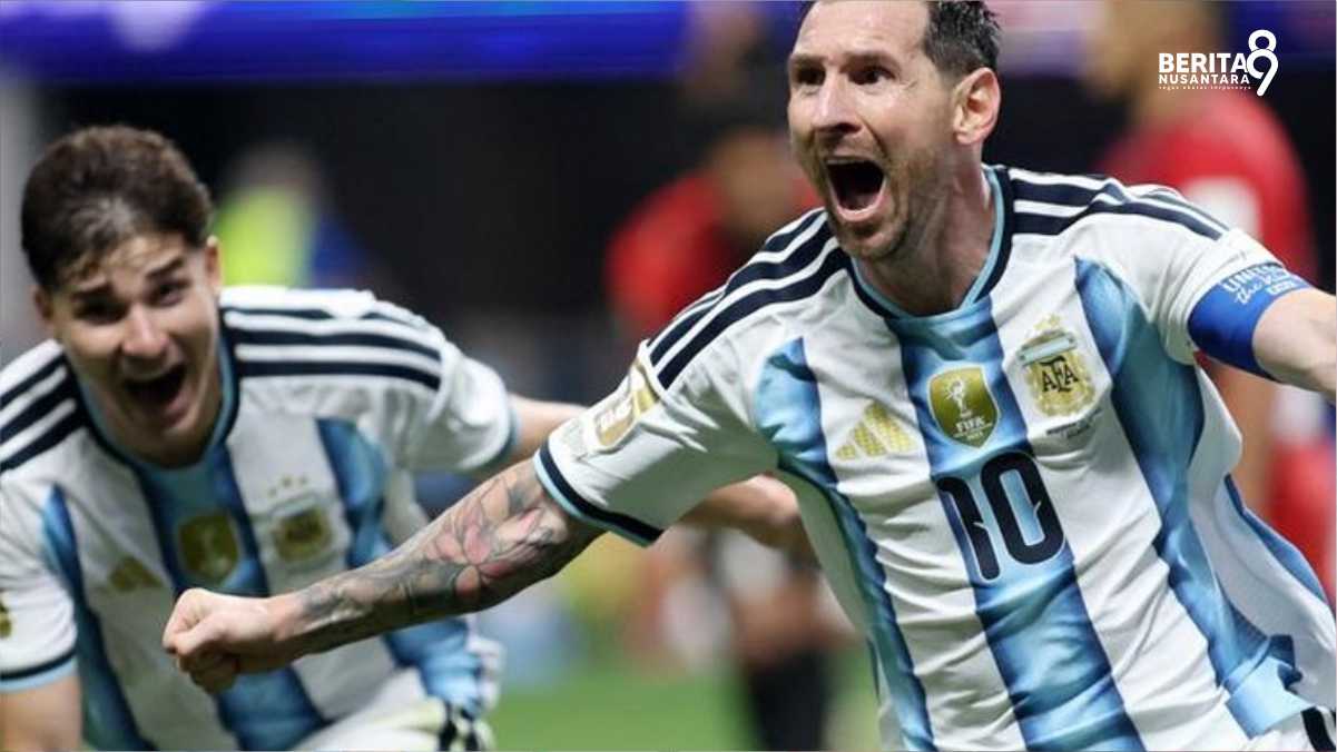 Comeback epik Albiceleste saat laga 16 besar Argentina vs Mesir