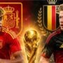 Duel Spanyol vs Belgia di Perempat Final Piala Dunia malam ini Duel Spanyol vs Belgia di Perempat Final Piala Dunia malam ini