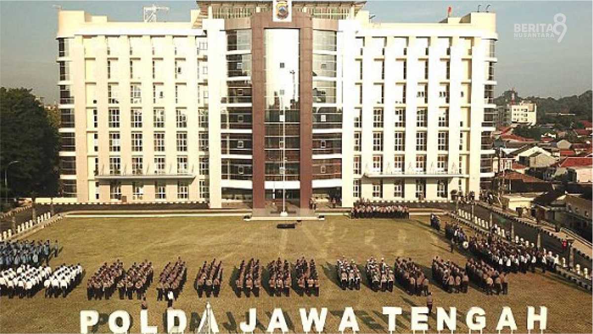 Markas Polda Jateng di Semarang