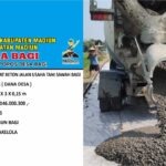 Pemdes Bagi Bangun Jalan Usaha Tani Pemdes Bagi Bangun Jalan Usaha Tani