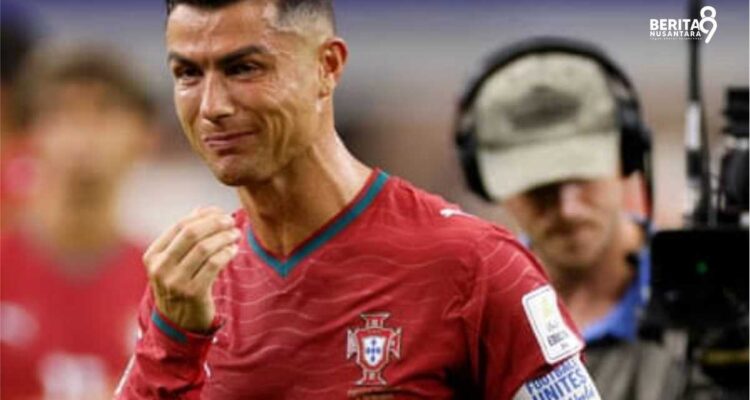 Ronaldo Menangis Usai Portugal Takluk dari Spanyol Ronaldo Menangis Usai Portugal Takluk dari Spanyol