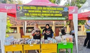 UMKM Binaan Squad Nusantara Ramaikan TMMD Lamongan