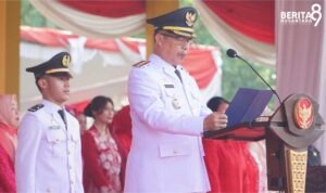 Bupati Madiun Pimpin Upacara Peringatan HUT RI