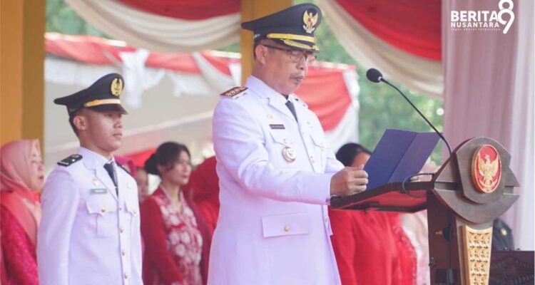 Bupati Madiun Pimpin Upacara Peringatan HUT RI