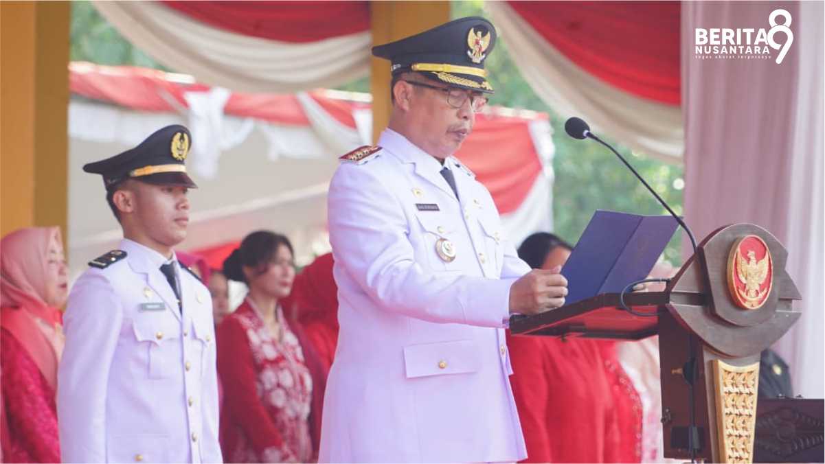 Bupati Madiun Pimpin Upacara Peringatan HUT RI