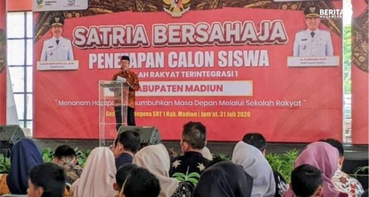 Bupati Resmikan Sekolah Rakyat Terintegrasi 1 Madiun
