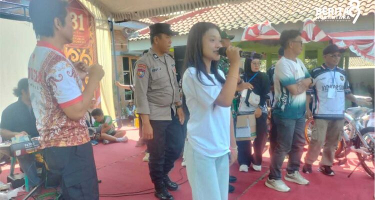 Gerak Jalan Desa Klumutan dimeriahkan hiburan