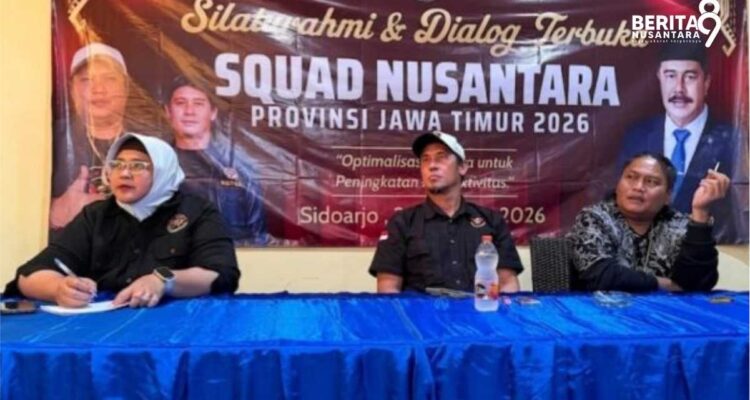 Ketua Umum Squad Nusantara Sambangi Jatim