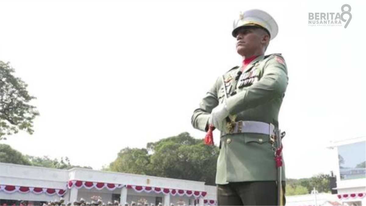 Komandan Upacara HUT ke-81 RI di Istana Merdeka