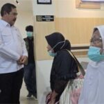 Menteri Agus Andrianto meninjau Cek Kesehatan Gratis Kemenimipas