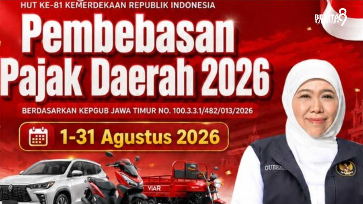 Pemutihan Pajak Kendaraan jatim 2026