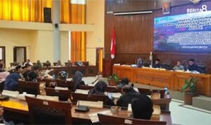 Suasana Rapat Paripurna DPRD Magetan