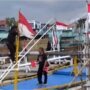 Squad Nusantara Probolinggo Bagikan Bendera