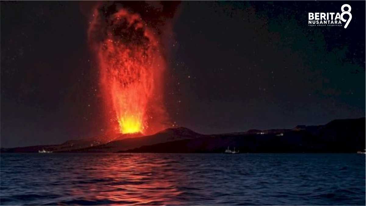 Abu Vulkanik Anak Krakatu Menyebar hingge ke 6 Provinsi
