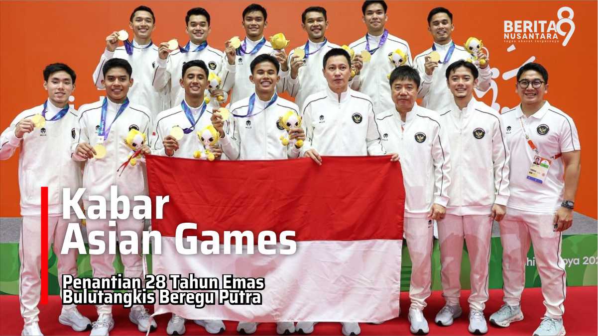 Asian Games 2026 tim Bulu Tangkis Beregu Putra Indonesia Raih Emas Pertama