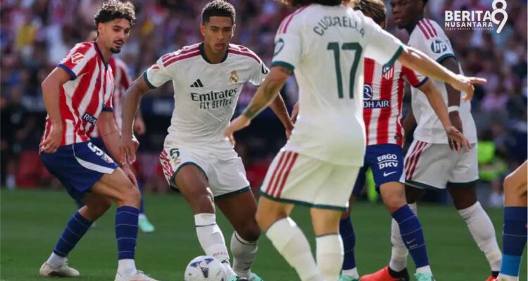 Atletico vs Madrid, 10 Pemain Los Blancos Tumbang