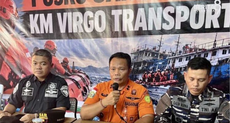 BASARNAS Evakuasi 103 Penumpang Kapal Virgo Transport