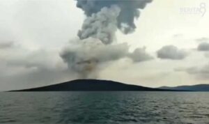 Erupsi Anak Krakatau Berakhir dan Berganti Letusan Strombolian
