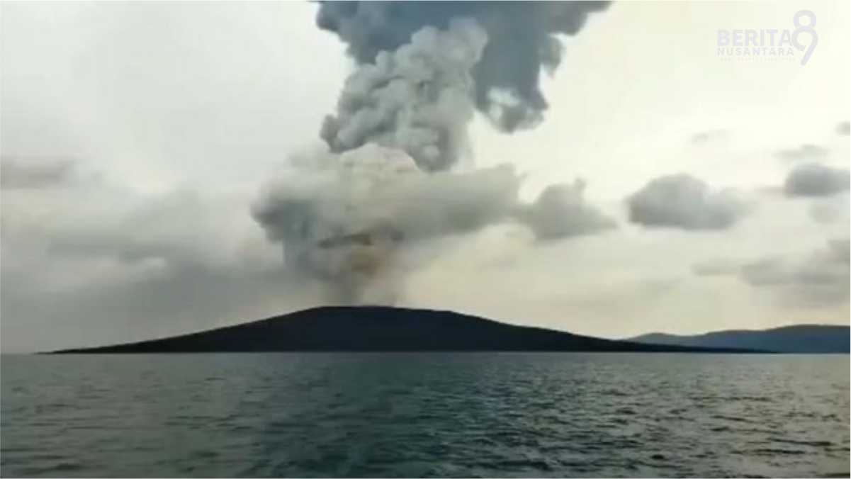 Erupsi Anak Krakatau Berakhir dan Berganti Letusan Strombolian