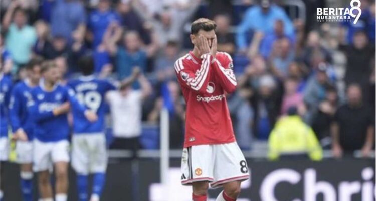 Everton vs MU tuntas 2-2