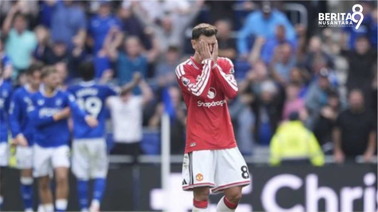 Everton vs MU tuntas 2-2